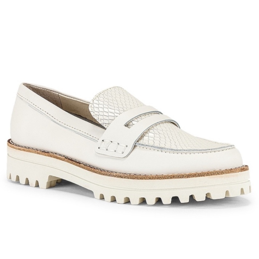 Dolce Vita White Loafers